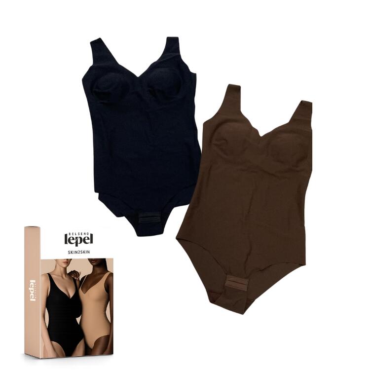 Body con reggiseno in microfibra senza cuciture Lepel Skin2Skin VLPT02777 Lepel
