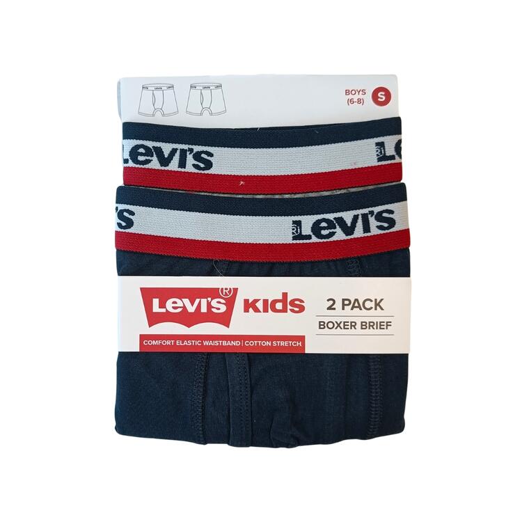 LEVI'S 9L0130 STRETCH COTTON BOXER BOYS (2-PACK) LEVI'S