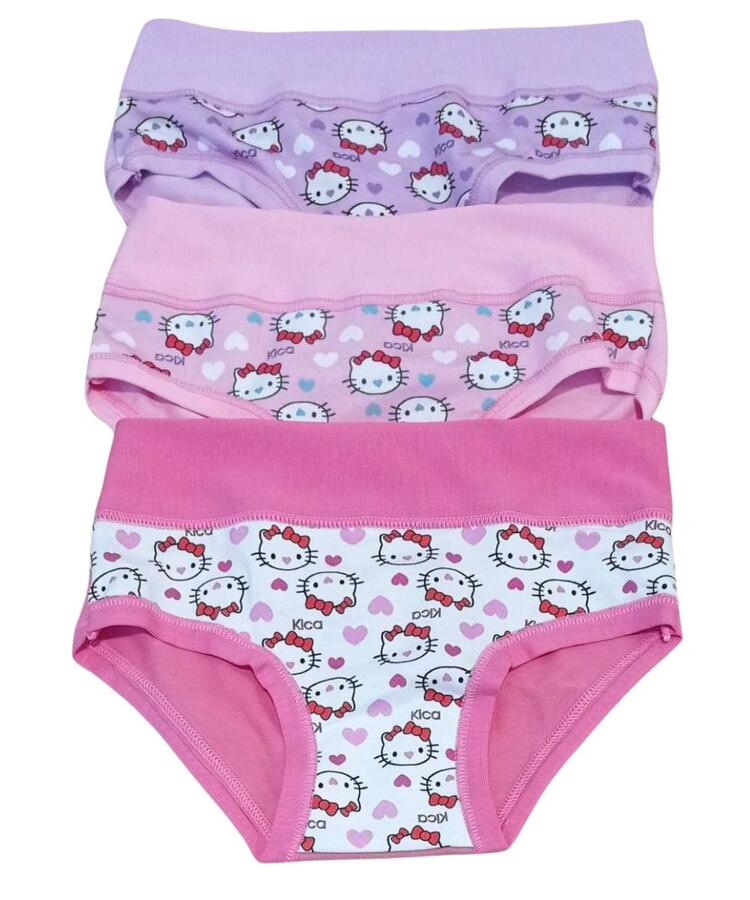 Slip bambina fascia alta in cotone elasticizzato Kika 505/A KICA