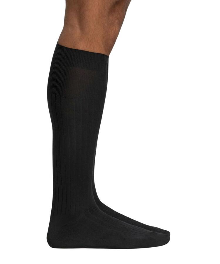 POMPEA 510096 LANGE GERIPPTE MIKROFASER-SOCKEN FÜR HERREN (3 PAAR) Pompea