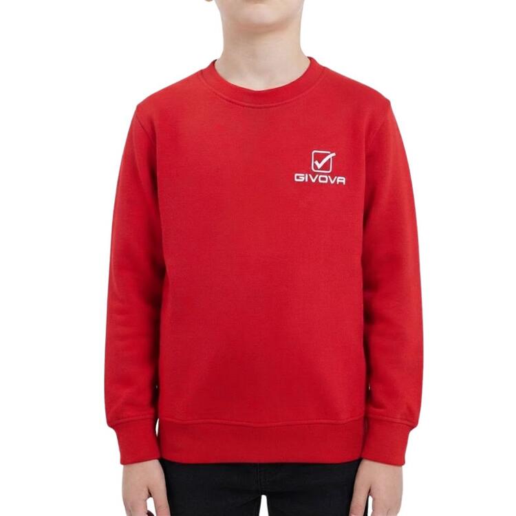 Felpa ragazzo full zip tinta unita Givova MFBG011J Givova