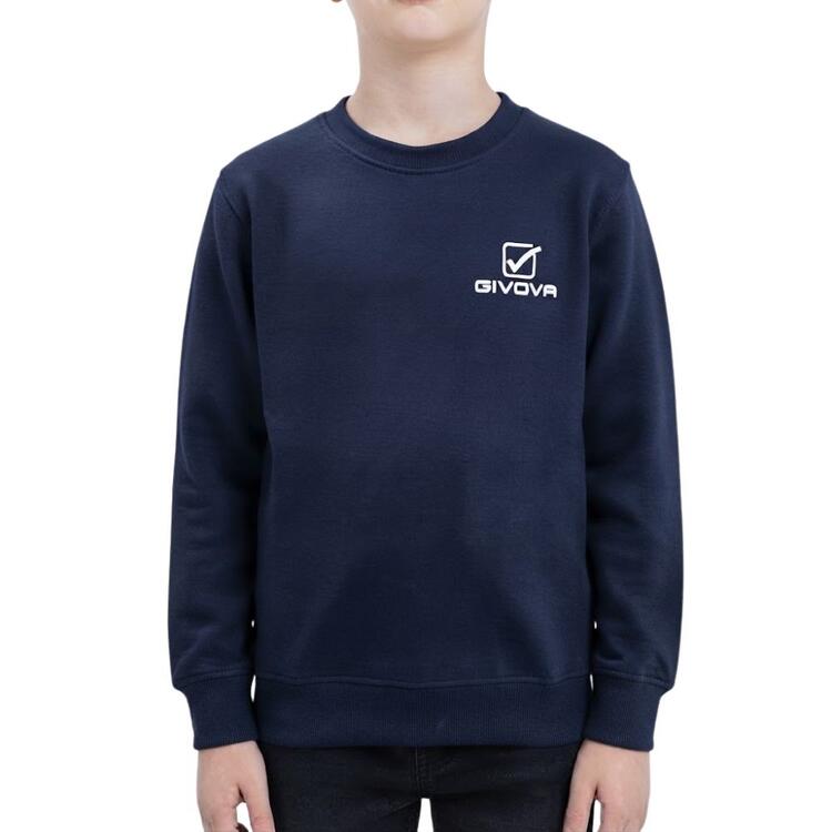 Felpa ragazzo full zip tinta unita Givova MFBG011J Givova