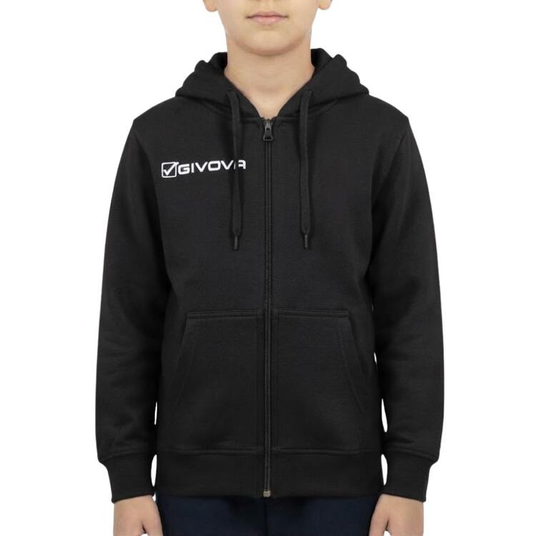 FELPA FULL ZIP TINTA UNITA RAGAZZO GIVOVA MFBG011J Givova