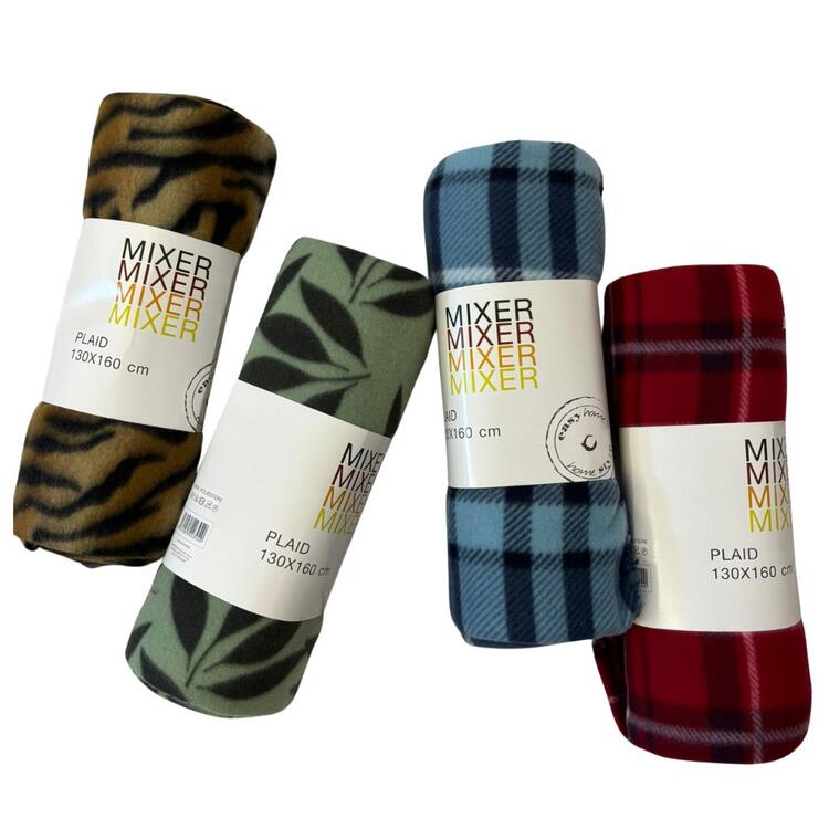 PLAID MIXER EASY HOME 130x160 EASY HOME