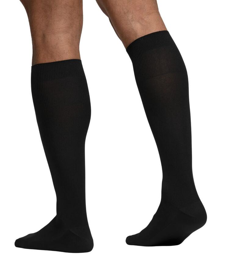 Pompea Smooth L TRI-PACK Mikrofaser-Langsocken für Herren Pompea
