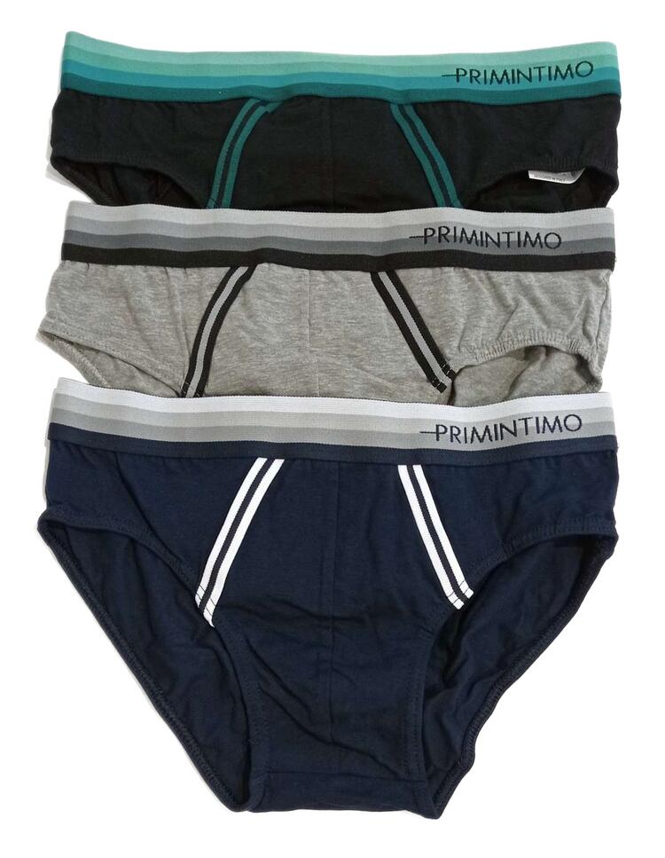 Slip uomo in cotone bi-elastico Primintimo MP471 Tri-pack PRIMINTIMO