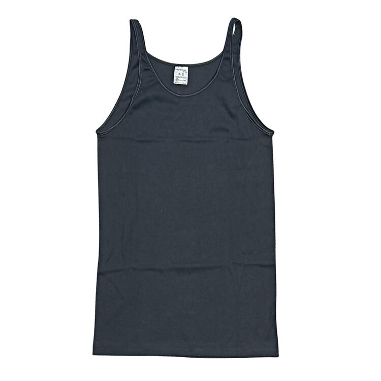 Canotta donna spalla media in cotone mercerizzato Moretta 1322 tg. 3/7 Nero Moretta