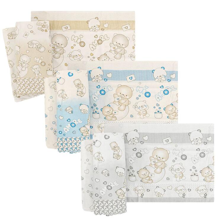 COMPOSE' LETTINO FLANELLA STAMPATA NAZARENO GABRIELLI NG-397 Nazareno Gabrielli