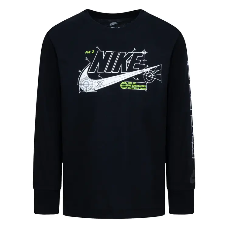 NIKE T-SHIRT MANICA LUNGA BAMBINO 86M365 NIKE