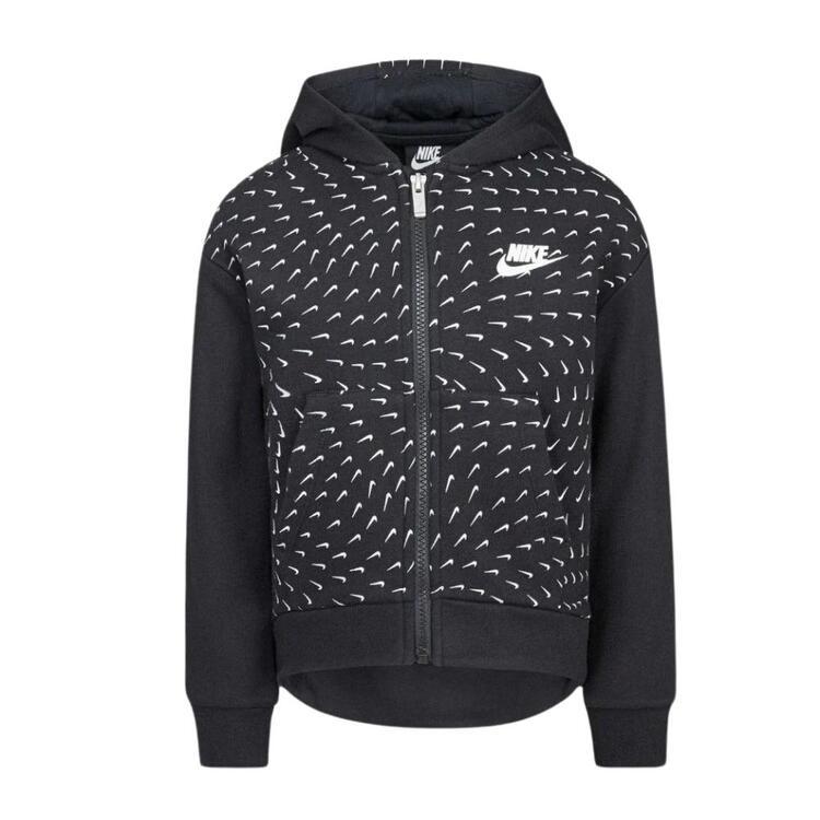 NIKE FELPA APERTA CON CAPPUCCIO 36J050 NIKE