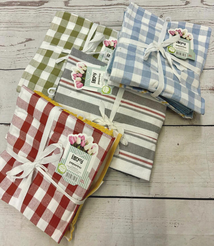 KITCHEN TOWELS 5 PACK FANCY HOME PAPERINO FANCY HOME Quattro Stagioni Shop