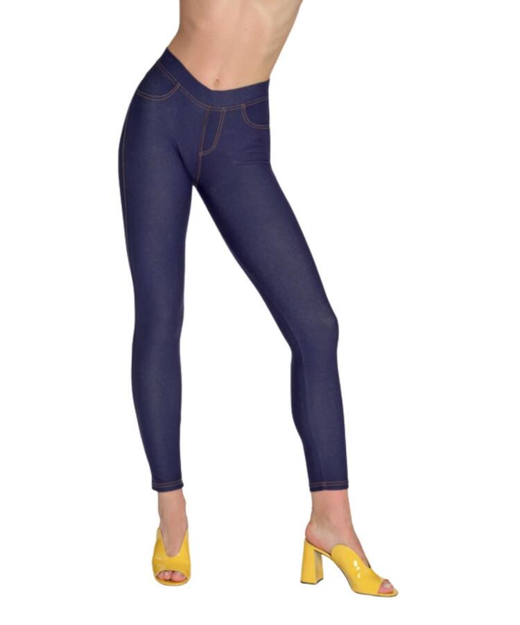 Leggings donna effetto jeans Gladys PD0412 Gladys