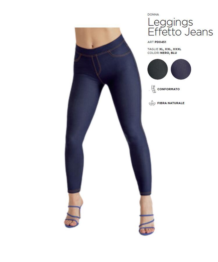 Leggings donna conformato Gladys PD0451 Gladys