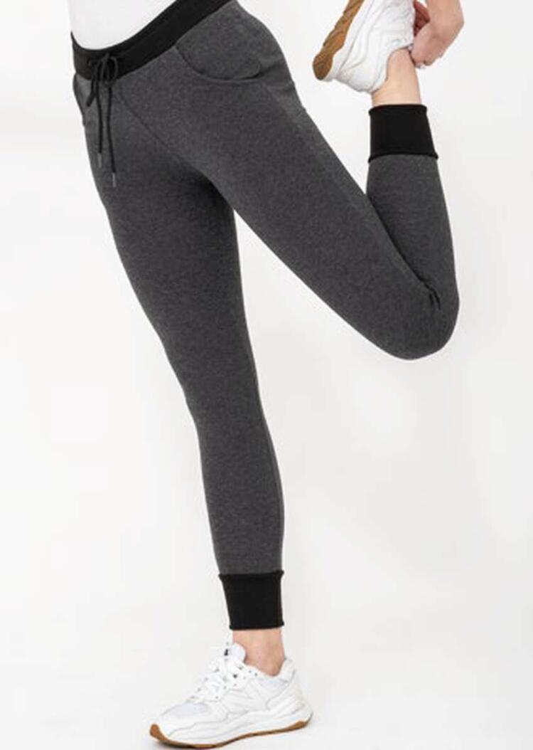 Gladys PD0842 women's fleece jersey leggings Gladys