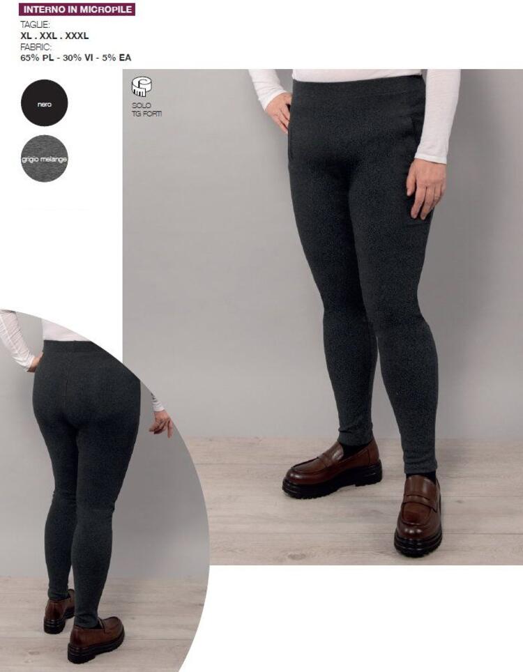 Leggings donna pesante Gladys PD0925 Conformato Gladys