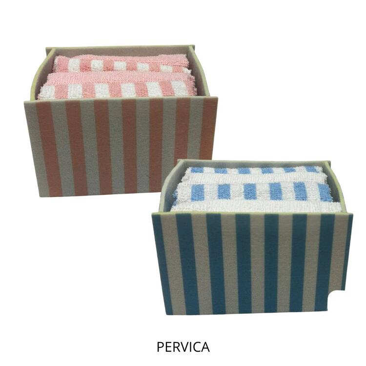 SET 4 LAVETTE BAGNO SITAS 30X30 FANCY HOME