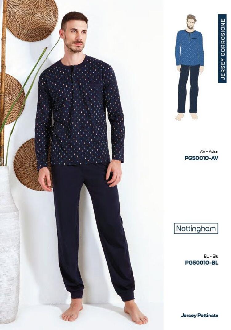 PG50010 PIG.ML SERAF. UOMO Nottingham