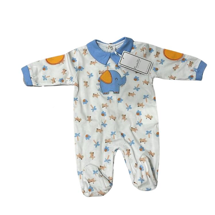 TUTINA NEONATO JERSEY COTONE PASTELLO TJ12AE1 0-3 MESI Pastello