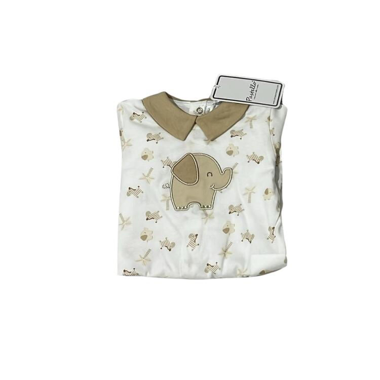 TUTINA NEONATO JERSEY COTONE PASTELLO TJ12AE1 0-3 MESI Pastello