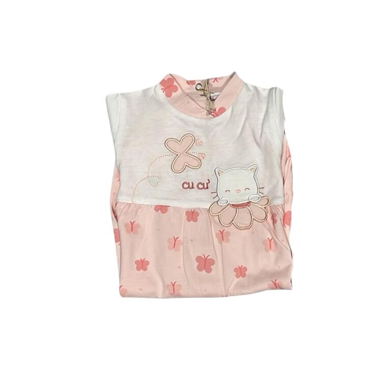 TUTINA NEONATA JERSEY COTONE PASTELLO TJ4AE 0-3 MESI Pastello