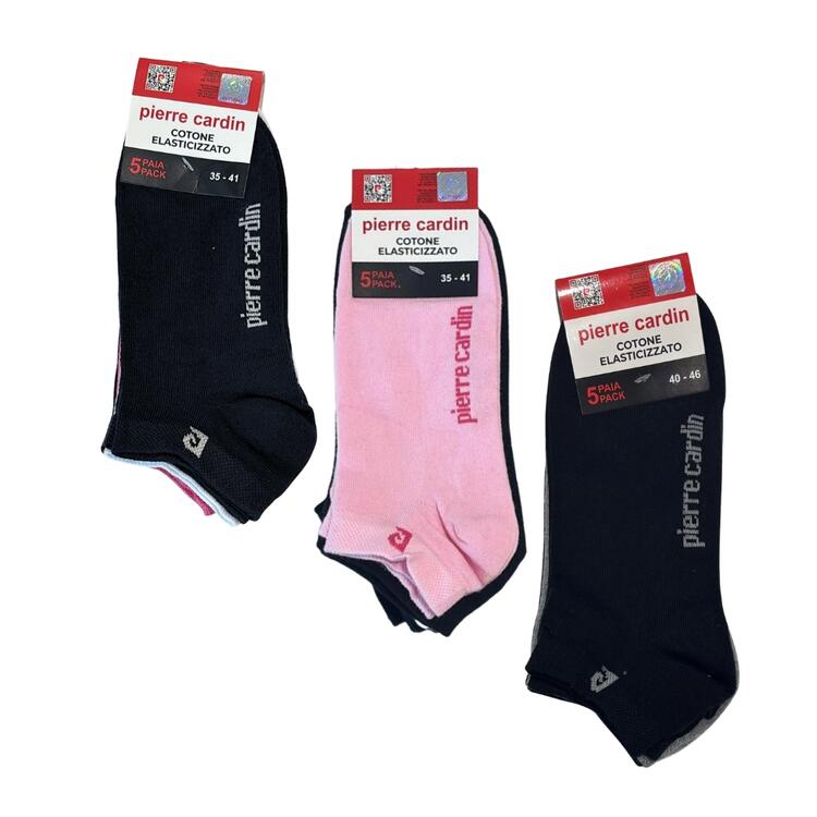 CALZINO PARISCARPA UNISEX TINTA UNITA PIERRE CARDIN PC372 (5 PAIA) Pierre Cardin