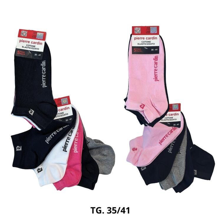 CALZINO PARISCARPA UNISEX TINTA UNITA PIERRE CARDIN PC372 (5 PAIA) Pierre Cardin
