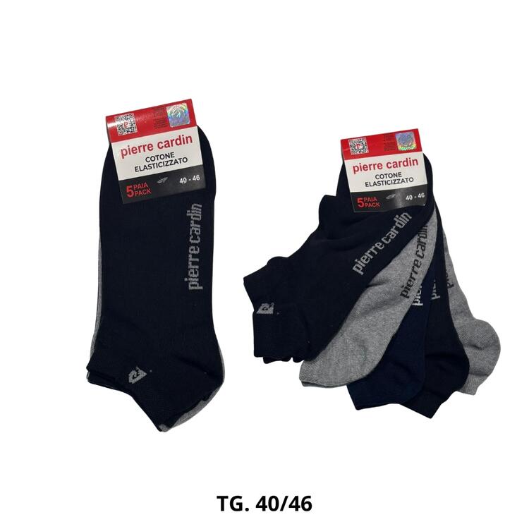 CALZINO PARISCARPA UNISEX TINTA UNITA PIERRE CARDIN PC372 (5 PAIA) Pierre Cardin