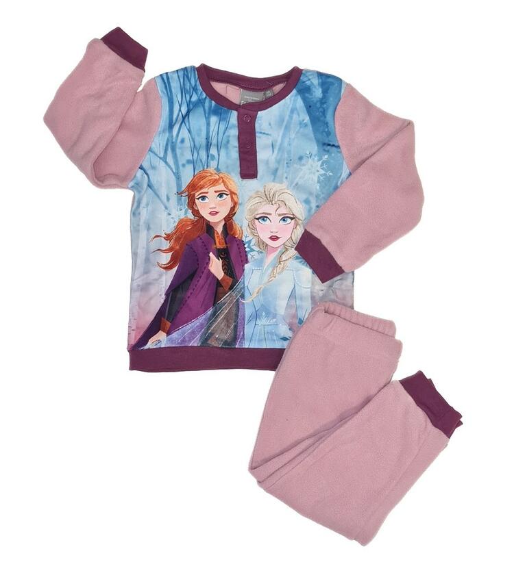 Pigiama Bambina Lungo In Pile Frozen 2044 1109b Frozen Quattro Stagioni Shop