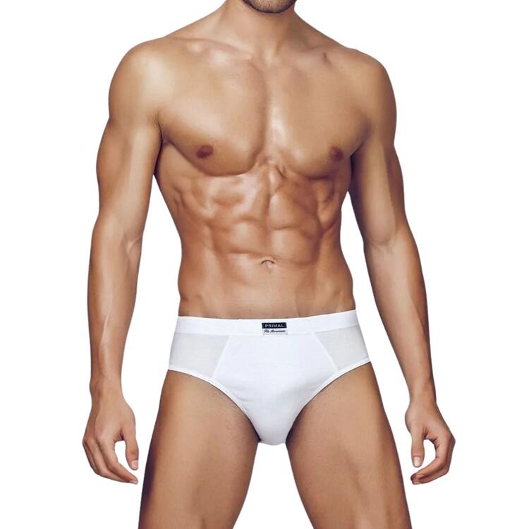 PRIMAL 2810 MEN'S MERCERIZED COTTON BRIEFS Primal