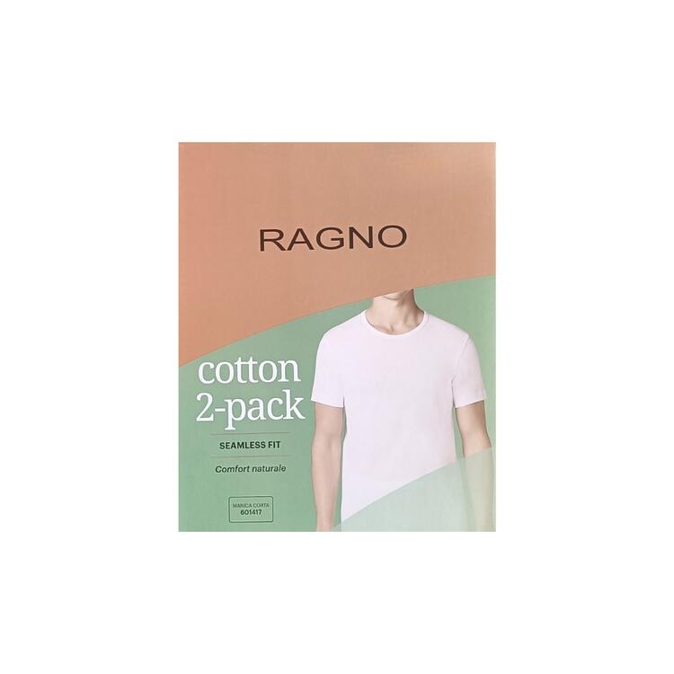 MAGLIA UOMO GIROCOLLO COTONE RAGNO 601417 (x2) RAGNO