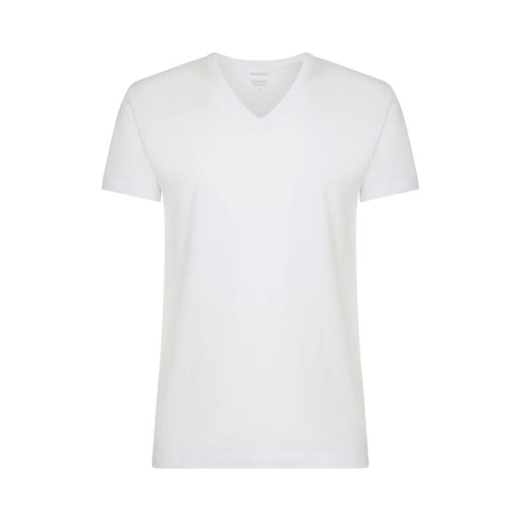 MAGLIA UOMO SCOLLO A V COTONE RAGNO 601418 (x2) RAGNO