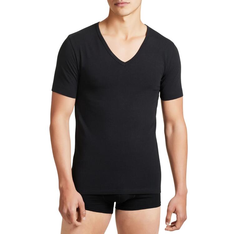 MAGLIA UOMO SCOLLO A V COTONE ELASTICIZZATO RAGNO 611478 (x2) RAGNO