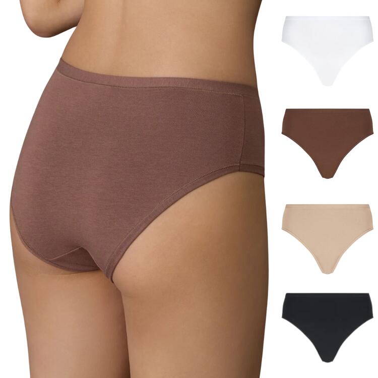 SLIP DONNA ALTO COTONE ELASTICIZZATO EXTRA FINE RAGNO DM05BQ (x2) RAGNO