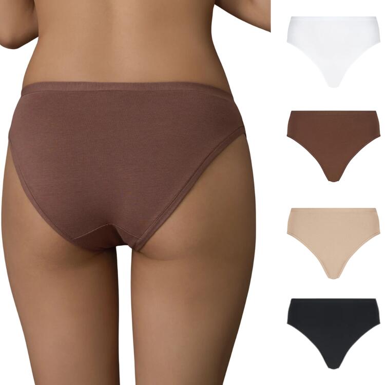 SLIP DONNA COTONE ELASTICIZZATO EXTRA FINE RAGNO DM05BN (x2) RAGNO