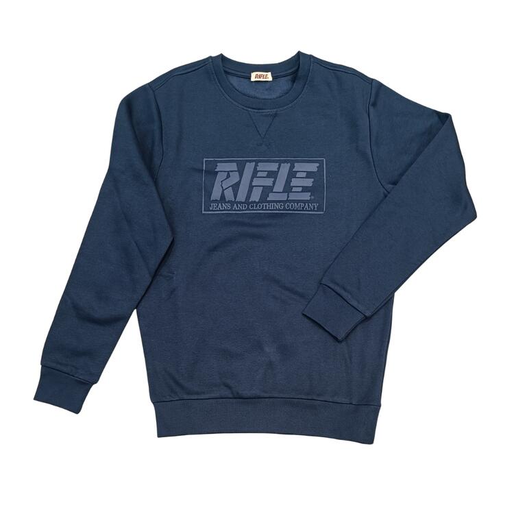 FELPA UOMO GIROCOLLO RIFLE RFF415 RIFLE