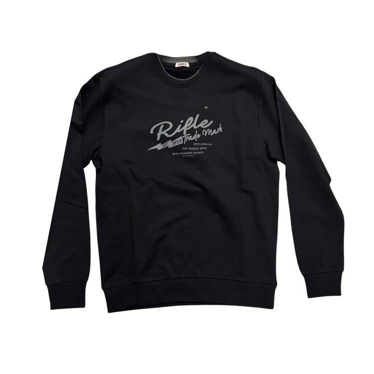 FELPA UOMO GIROCOLLO RIFLE RFF511 RIFLE