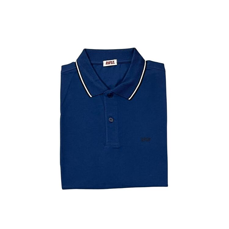 Herren-Poloshirt mit kurzen Ärmeln und Gewehrmotiv RFP251 RIFLE