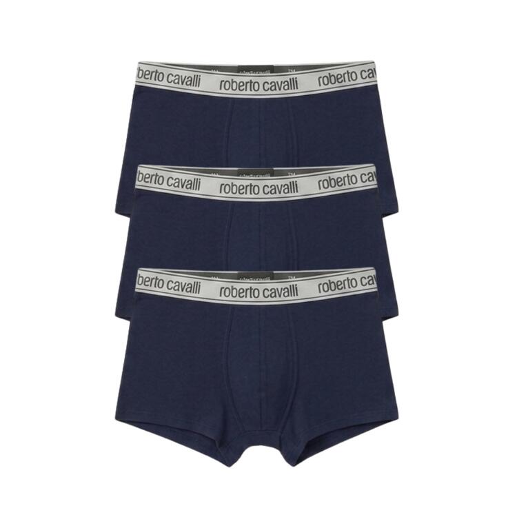 Boxer uomo in cotone elasticizzato Roberto Cavalli WSO00H CE001 (3 paia) ROBERTO CAVALLI