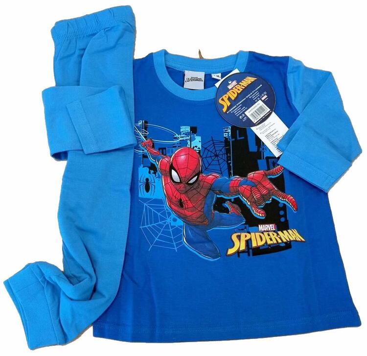 Spider Man cotton long sleeve baby pajamas SPM-001 SPIDERMAN -  Abbigliamento e accessori moda bambino, Quattro Stagioni Shop