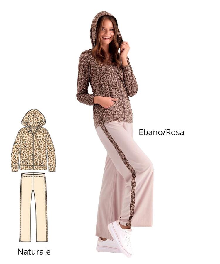 Infiore Sauvage SVG604205 Women's Chenille Homewear Jumpsuit Infiore