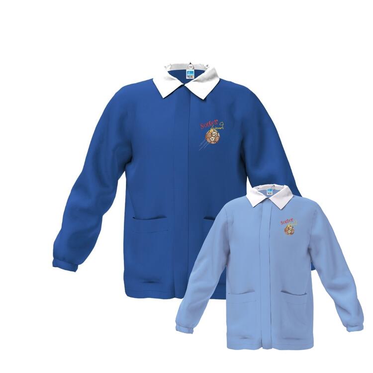 CASACCA SCUOLA BAMBINO SIGGI 33CS1839 RICAMO PALLA Siggi