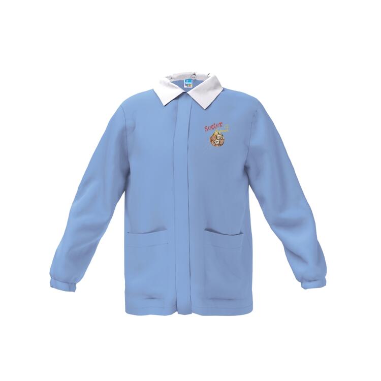 CASACCA SCUOLA BAMBINO SIGGI 33CS1839 RICAMO PALLA Siggi