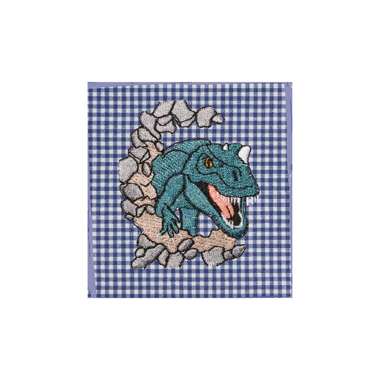 GREMBIULE SCUOLA BAMBINO SIGGI 33GR4250 RICAMO DINOSAURO Siggi