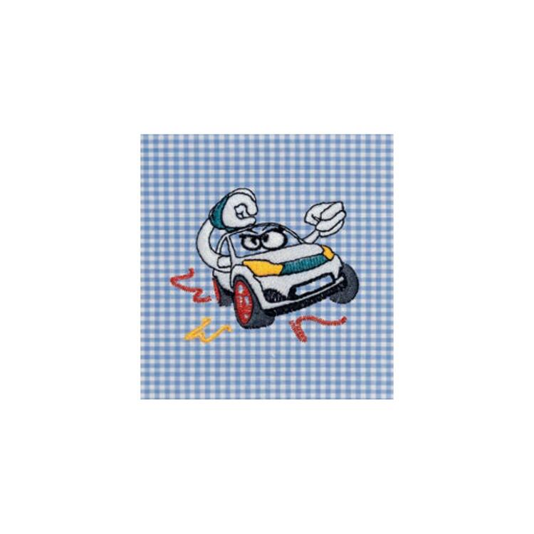 GREMBIULE ASILO BAMBINO SIGGI 33GR4348 RICAMO AUTO Siggi