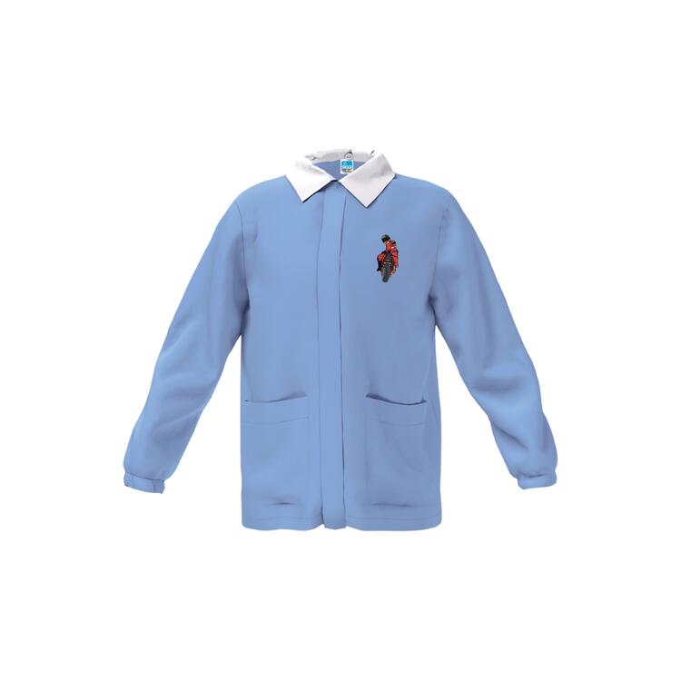 CASACCA SCUOLA BAMBINO SIGGI 33CS1888 RICAMO MOTO Siggi
