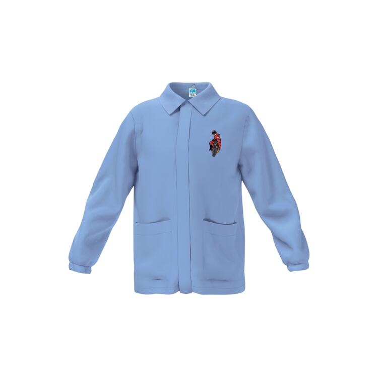 CASACCA SCUOLA BAMBINO SIGGI 33CS1888 RICAMO MOTO Siggi