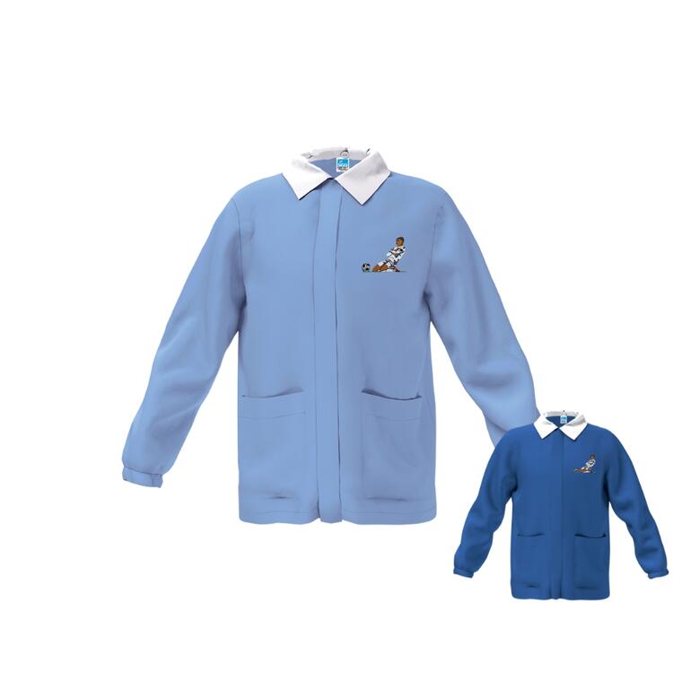 CASACCA SCUOLA BAMBINO SIGGI 33CS1891 RICAMO CALCIATORE Siggi