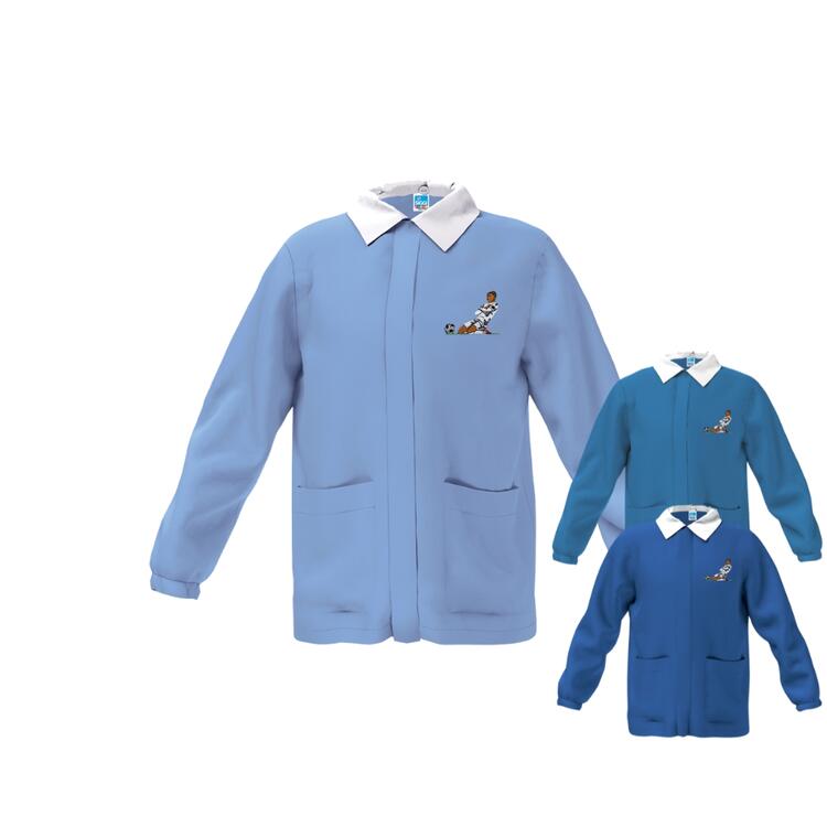 CASACCA SCUOLA BAMBINO SIGGI 33CS1891 RICAMO CALCIATORE Siggi