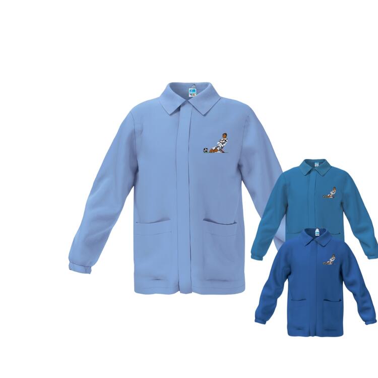 CASACCA SCUOLA BAMBINO SIGGI 33CS1891 RICAMO CALCIATORE Siggi