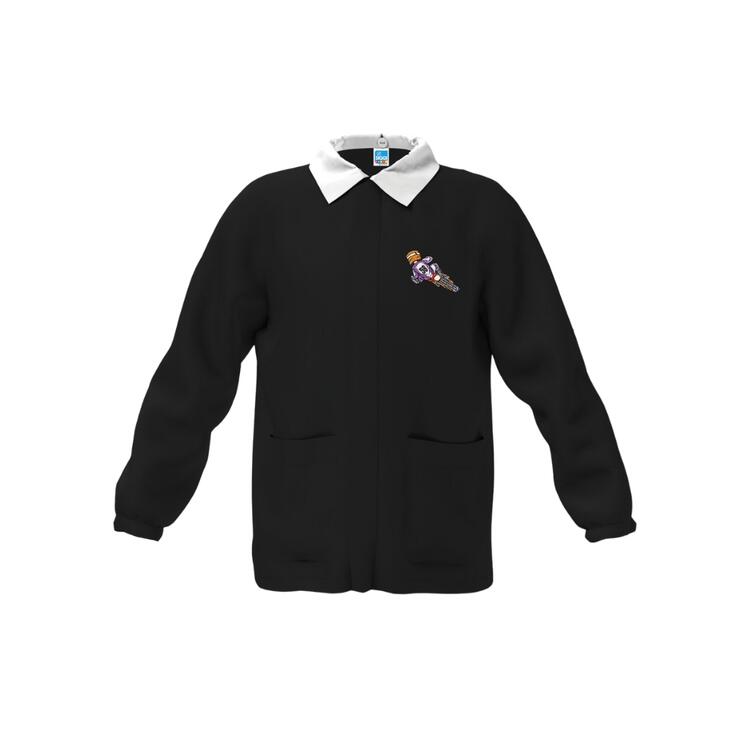 CASACCA SCUOLA BAMBINO SIGGI 33CS1840 RICAMO MOTO Siggi